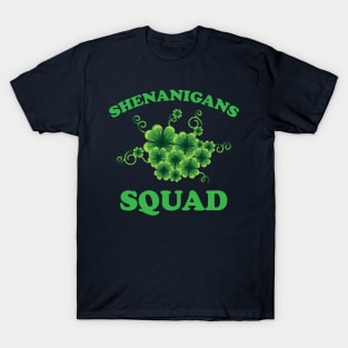 Shenanigans Squad Funny St. Patrick's Day T-Shirt